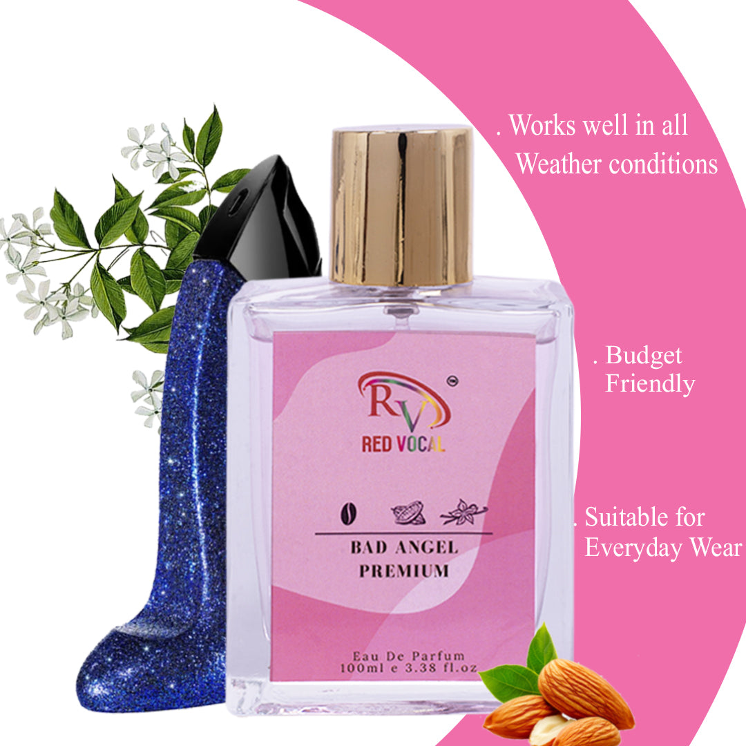 Red Vocal Bad Angel Eau De Parfum 100ml – Seductive Feminine Scent Inspired by Good Girl Collector Edition