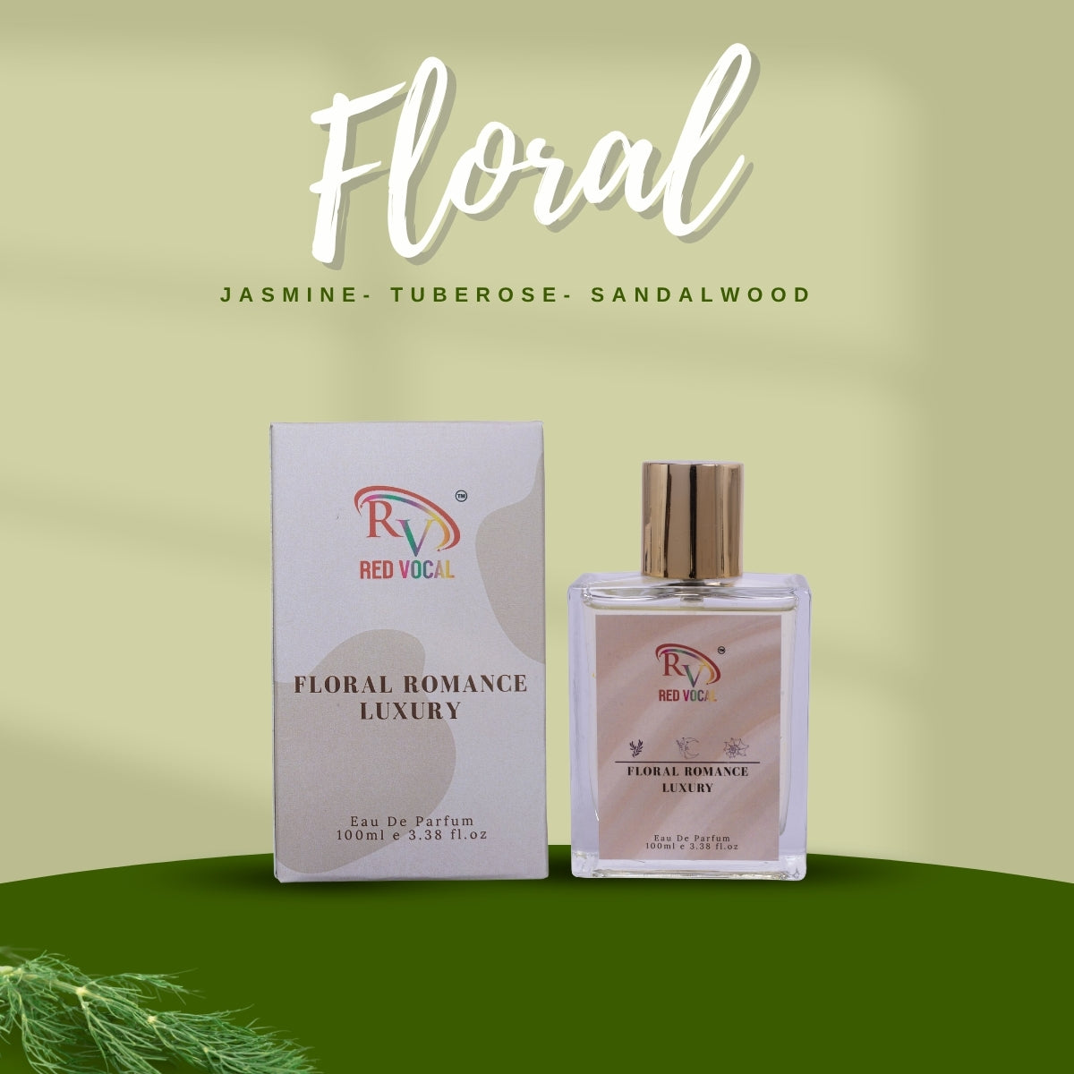 Red Vocal Floral Romance Luxury Eau De Parfum – Women’s 100ml Scent