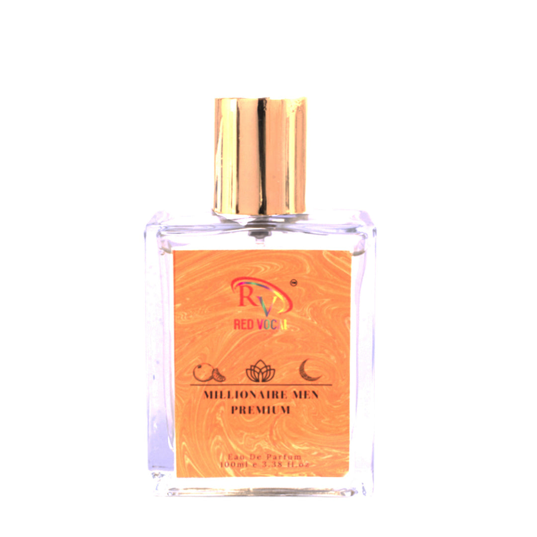 Red Vocal Millionaire Men Eau De Parfum 100ml – Bold Masculine Fragrance Inspired by 1 Million