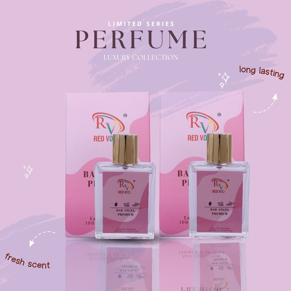 Bad Angel Premium Perfume Spray 100mlx2 | Combo Perfume | Luxury Fragrance for Women