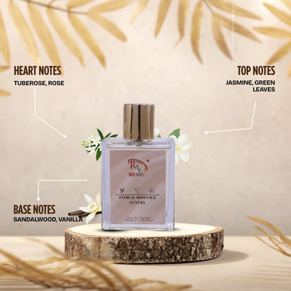Floral Romance Luxury Perfume Spray 100mlx2 | Combo Perfume | Elegant Scent for Women