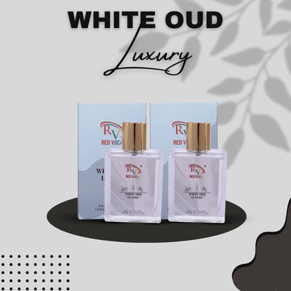 Red Vocal White Oud Perfume Spray 100mlx2 | Buy combo Perfume | Long Lasting Unisex Luxury Fragrance