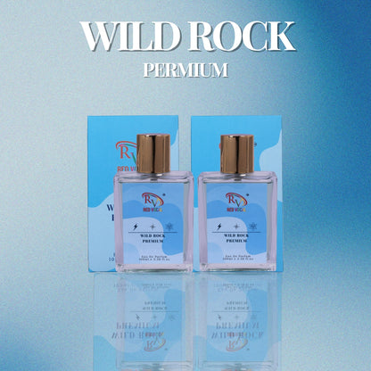Wild Rock Premium Perfume spray 100mlx2 | Perfume Combo | Long Lasting Fragrance for Men