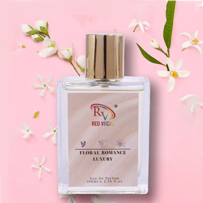 Red Vocal White Oud Luxury (Unisex), Floral Romance Luxury (Women) Wild Rock Premium (Men) Eau de Parfum Combo – 3 x 100ml | Premium Unisex Fragrance Set