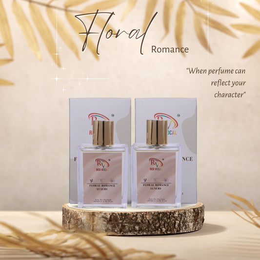 Floral Romance Luxury Perfume Spray 100mlx2 | Combo Perfume | Elegant Scent for Women