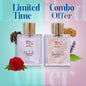 Red Vocal White Oud Luxury (Unisex) with Floral Romance Luxury (Women) Eau de Parfum Combo – 2 x 100ml