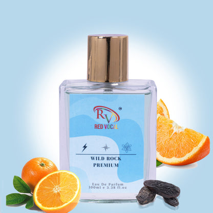 Red Vocal White Oud Luxury (Unisex), Floral Romance Luxury (Women) Wild Rock Premium (Men) Eau de Parfum Combo – 3 x 100ml | Premium Unisex Fragrance Set