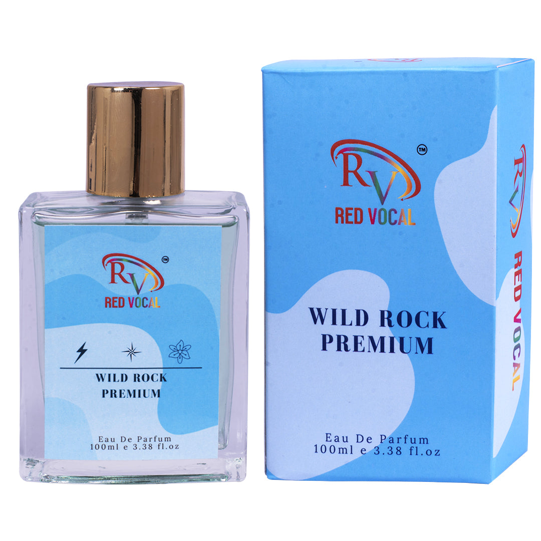 Red Vocal Wild Rock Premium Eau De Parfum – Men’s 100ml Bold Scent