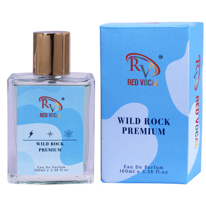 Red Vocal Wild Rock Premium Eau De Parfum – Men’s 100ml Bold Scent