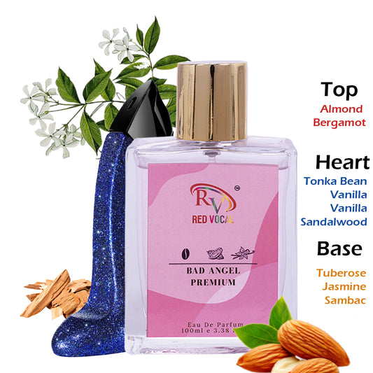 Red Vocal Bad Angel Eau De Parfum 100ml – Seductive Feminine Scent Inspired by Good Girl Collector Edition