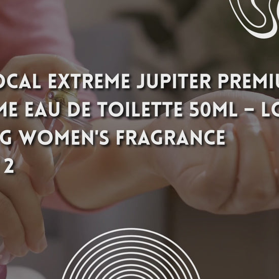 Red Vocal Extreme Jupiter Premium Perfume Eau De Toilette 50ml – Long Lasting Women's Fragrance Set of 2