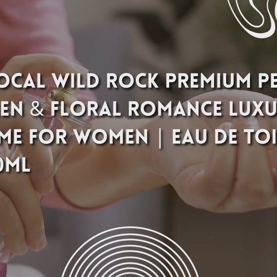 Red Vocal Wild Rock Premium Perfume for Men & Floral Romance Luxury Perfume for Women | Eau De Toilette | 2 x 100ml