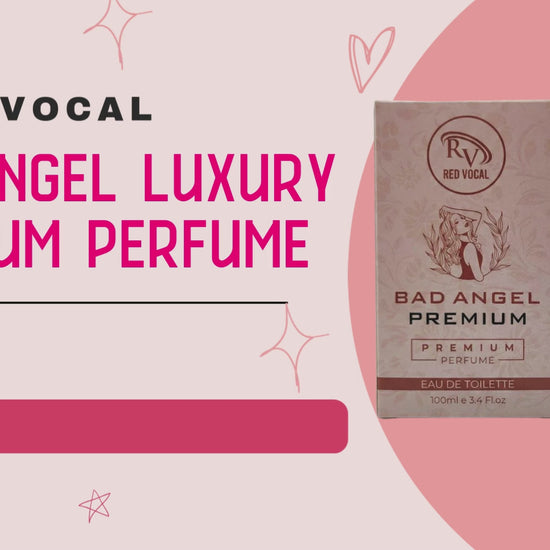 Red Vocal Bad Angel Premium Perfume Eau De Toilette for Women – 100ml Sweet, Sensual & Long-Lasting Fragrance