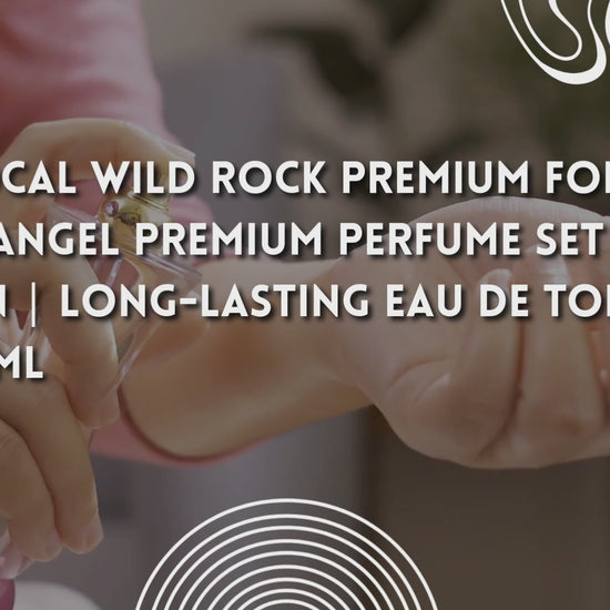 Red Vocal Wild Rock Premium For Men & Bad Angel Premium Perfume Set For Women | Long-Lasting Eau De Toilette | 2 x 100ml