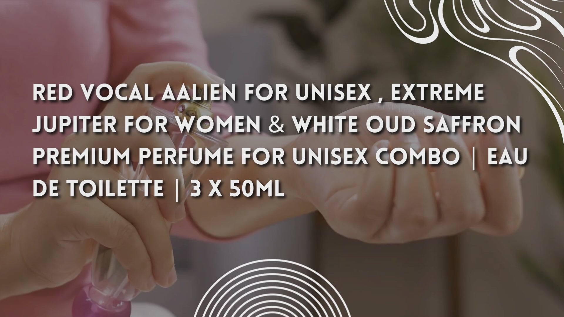 Red Vocal Aalien for Unisex , Extreme Jupiter for Women & White Oud Saffron Premium Perfume for Unisex Combo | Eau De Toilette | 3 x 50ml