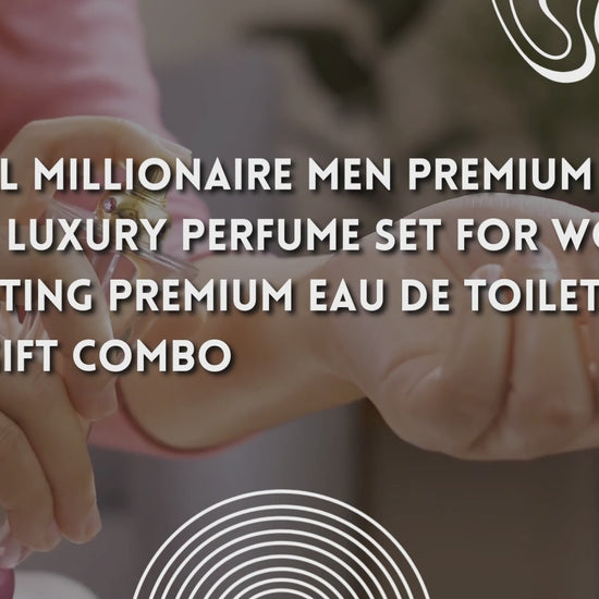Red Vocal Millionaire Men Premium & Floral Romance luxury Perfume Set For Women | Long-Lasting Premium Eau De Toilette | 2×100ml Gift Combo