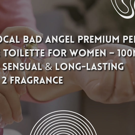 Red Vocal Bad Angel Premium Perfume Eau De Toilette for Women – 100ml Sweet, Sensual & Long-Lasting Set of 2 Fragrance
